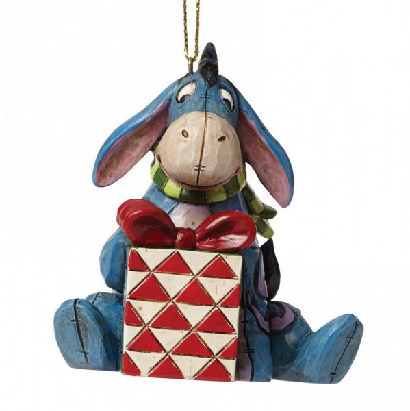 hc-a27553 Disney Traditions, Jim Shore, A27553, Winnie Pooh, Winnie Puuh, Eeyore, I-Aah, Jim Shore Weihnachtsanhänger, Ornament, Anhänger, Jim Shore Disney, Jim Shore Disneyfigur, Jim Shore Weihnachten, Jim Shore Winnie Puuh
