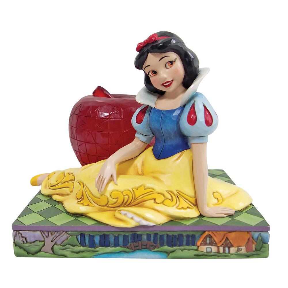6010098 Disney Traditions, Jim Shore, Jim Shore Disney, Snow White with Apple, Schneewittchen mit Apfel, 6010098, Jim Shore Princess, Jim Shore Prinzessin, Jim Shore Snow White, Jim Shore Schneewittchen
