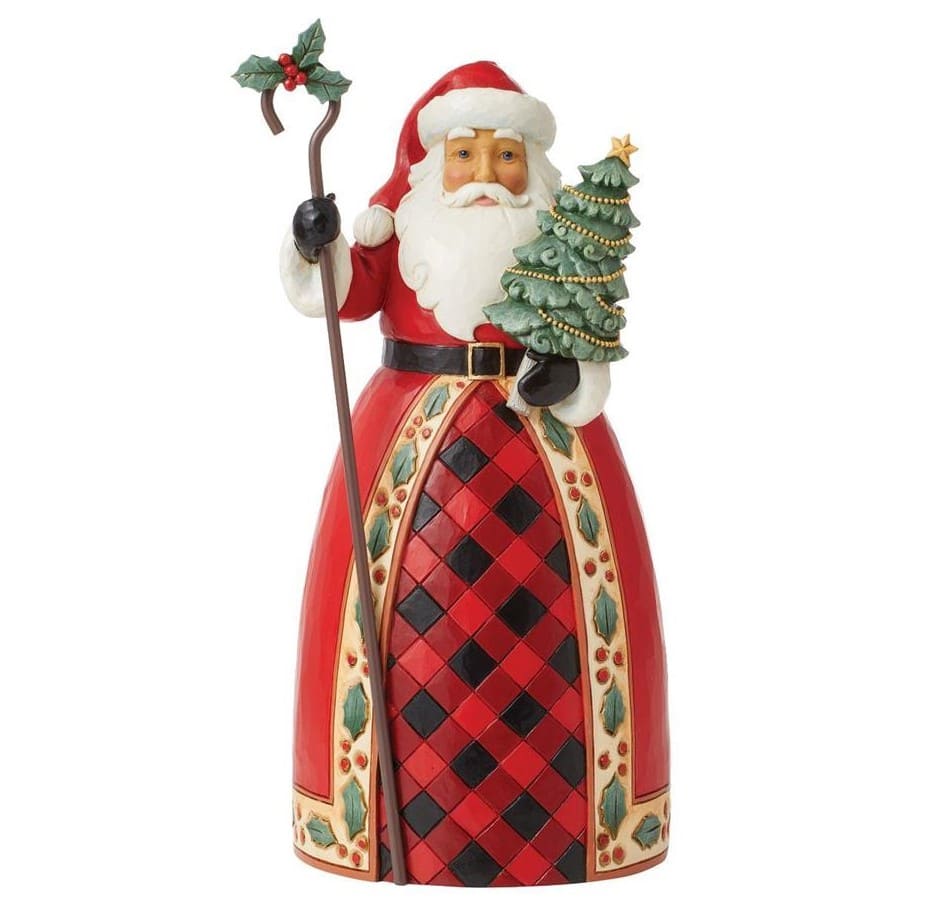 6012864 Jim Shore, Heartwood Creek, Heartwood Creek by Jim Shore, 6012884, Highland Glen Santa, Christmas Traditions Santa, Jim Shore Weihnachtsmann, Heartwood Creek Weihnachtsmann