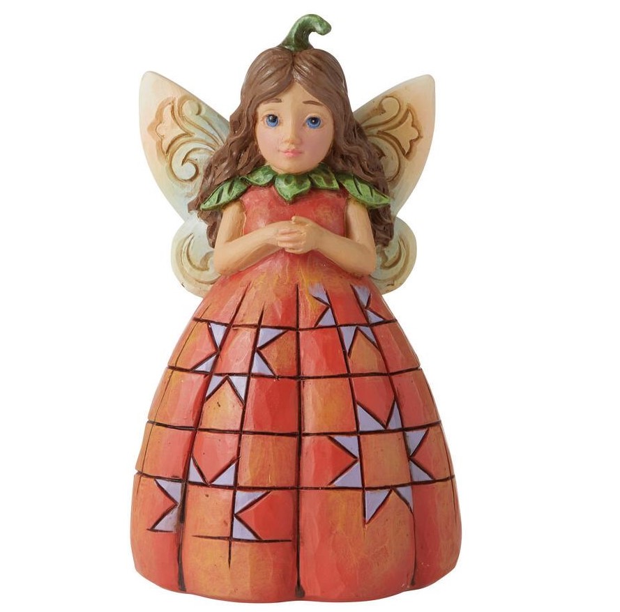 6010681 Jim Shore, Heartwood Creek, Jim Shore Heartwood Creek, Jim Shore Halloween, Halloween Mini Pumpkin Fairy, Kürbisfee, 6010681, Heartwood Creek Halloween
