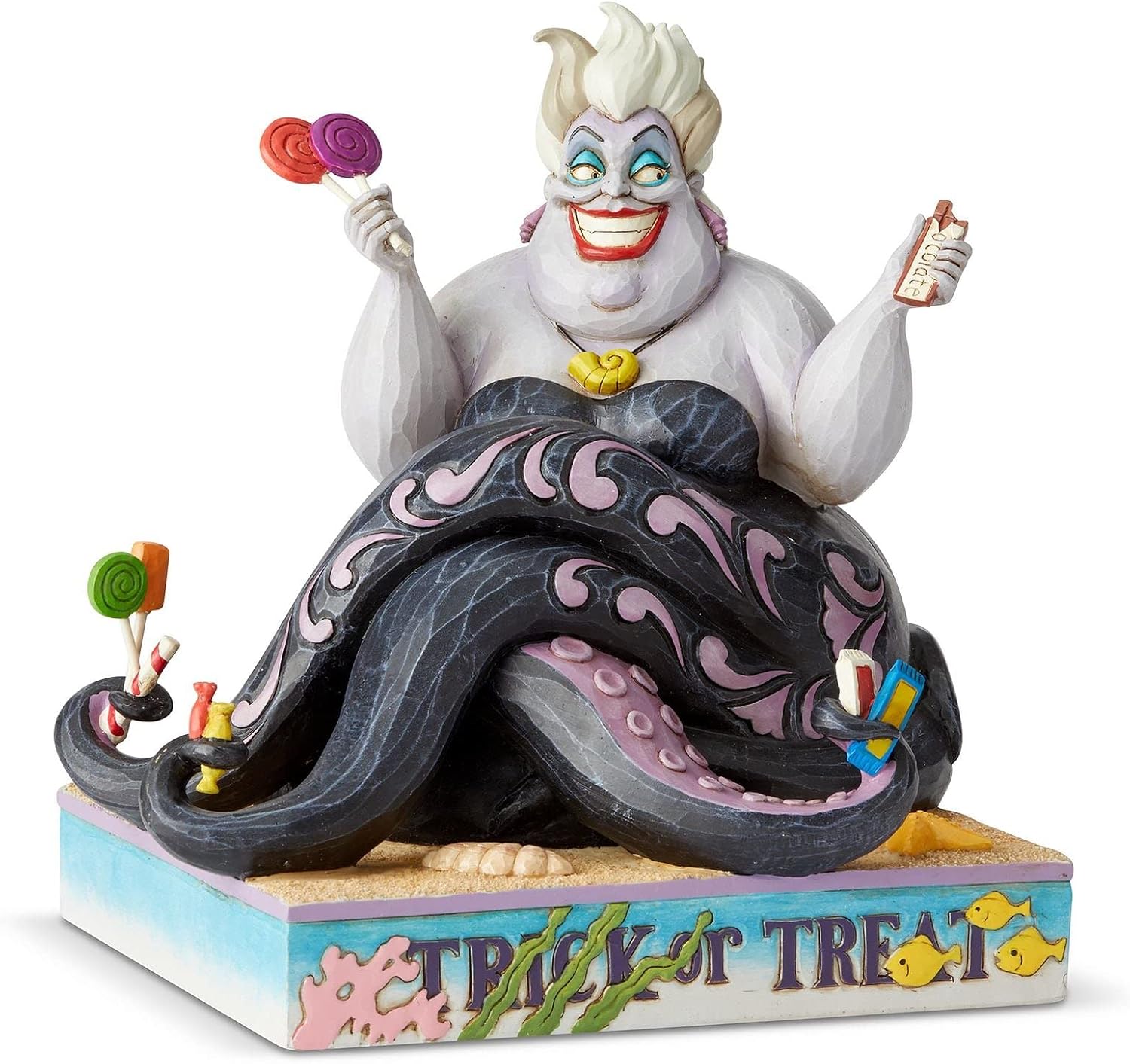 Trick or Treat Ursula Deliciously Greedy / Disney Traditions by Jim Shore 6002837 Trick or Treat Ursula Deliciously Greedy / Disney Traditions by Jim Shore 6002837
