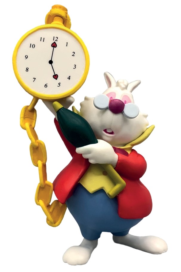 Alice im Wunderland - Das weiße Kaninchen / Walt Disney Spielfigur - Tortenfigur - Disneyfigur Bullyland 11402 Alice im Wunderland - Das weiße Kaninchen / Walt Disney Spielfigur - Tortenfigur - Disneyfigur Bullyland 11402
