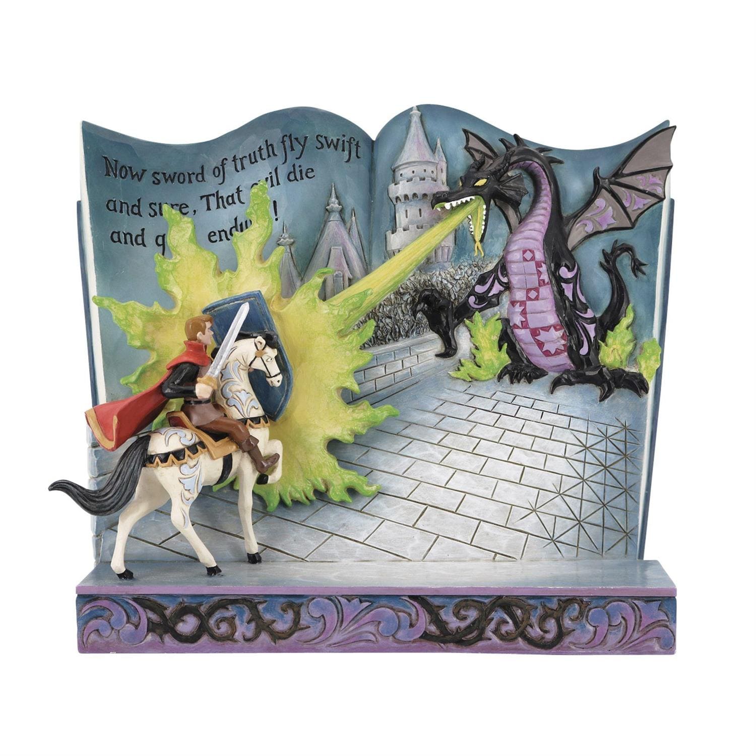 6013068 Disney Traditions, Jim Shore, Disney Traditions Jim Shore, 6013060, Love Conquers All, Disney Traditions Storybook Maleficent, Jim Shore Storybook Malefiz, Jim Shore Dornröschen, Disney Traditions Aurora, Maleficent, Malefiz