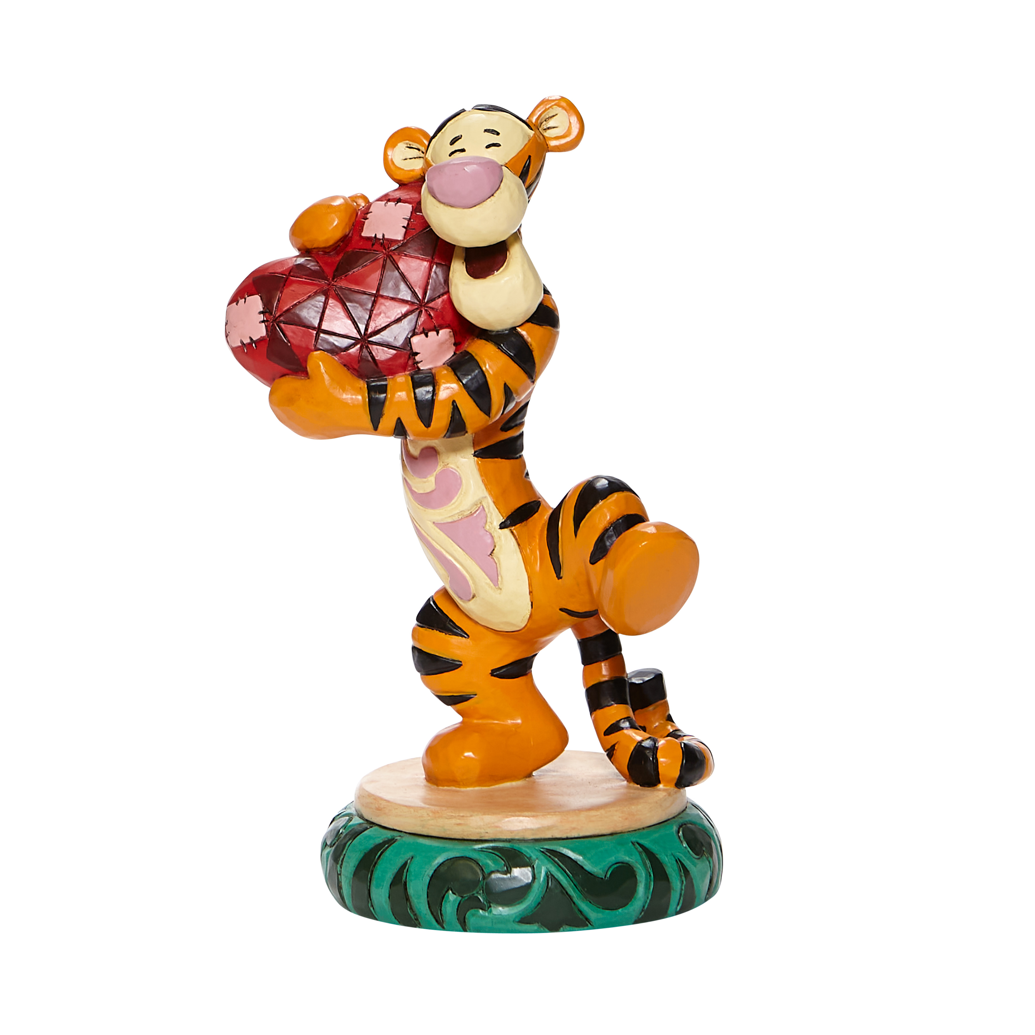 6008073 Disney Traditions, Jim Shore, Jim Shore Disney, Jim Shore Disneyfigur, Jim Shore Disney Figur, Winnie the Pooh, Tigger, Winnie Puuh, Heartfeld Hug, Tigger Holdiing Heart, Tigger mit Herz, Herzliche Umarmung, Valentinstag 6008073, A.A. Milne