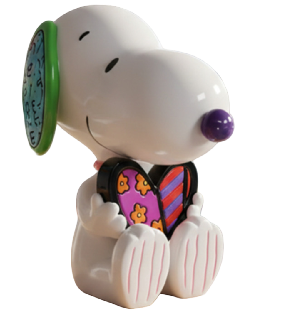 Snoopy mit Herz Minifigur / Snoopy with Heart 6019029 - Peanuts by Romero Britto