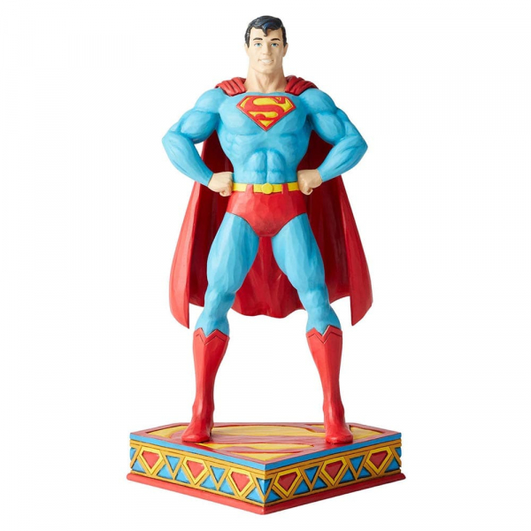 dt-6003021a Disney Traditions, Jim Shore, Silver Age - DC Comics Justice League, Superman