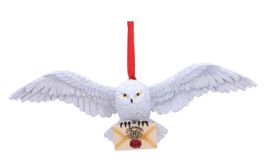 Harry Potter – Hedwig mit Hogwarts Brief Weihnachtsbaum-Schmuck Ornament 211122 von Nemesis Harry Potter – Hedwig mit Hogwarts Brief Weihnachtsbaum-Schmuck Ornament 211122 von Nemesis