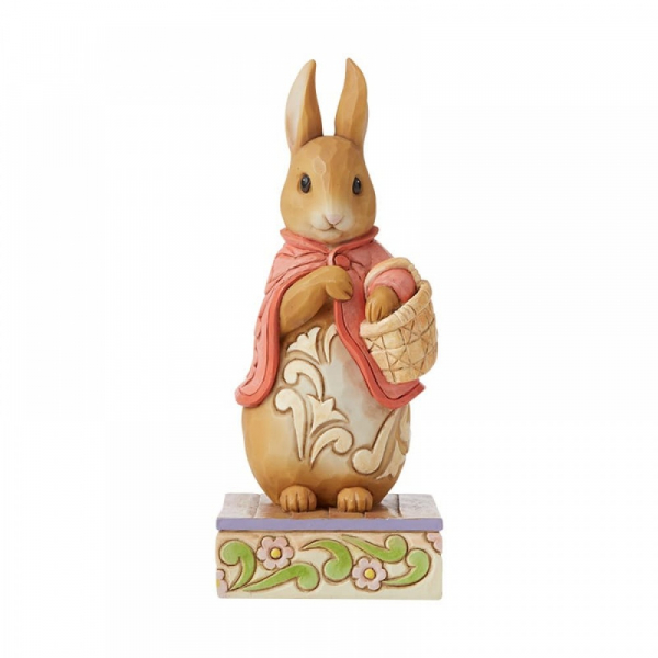 hc-6008747a Jim Shore, Jim Shore Beatrix Potter, Jim Shore Peter Rabbit, Jim Shore Peter Hase, 6008747, Flopsy Bunny, Good Little Bunny