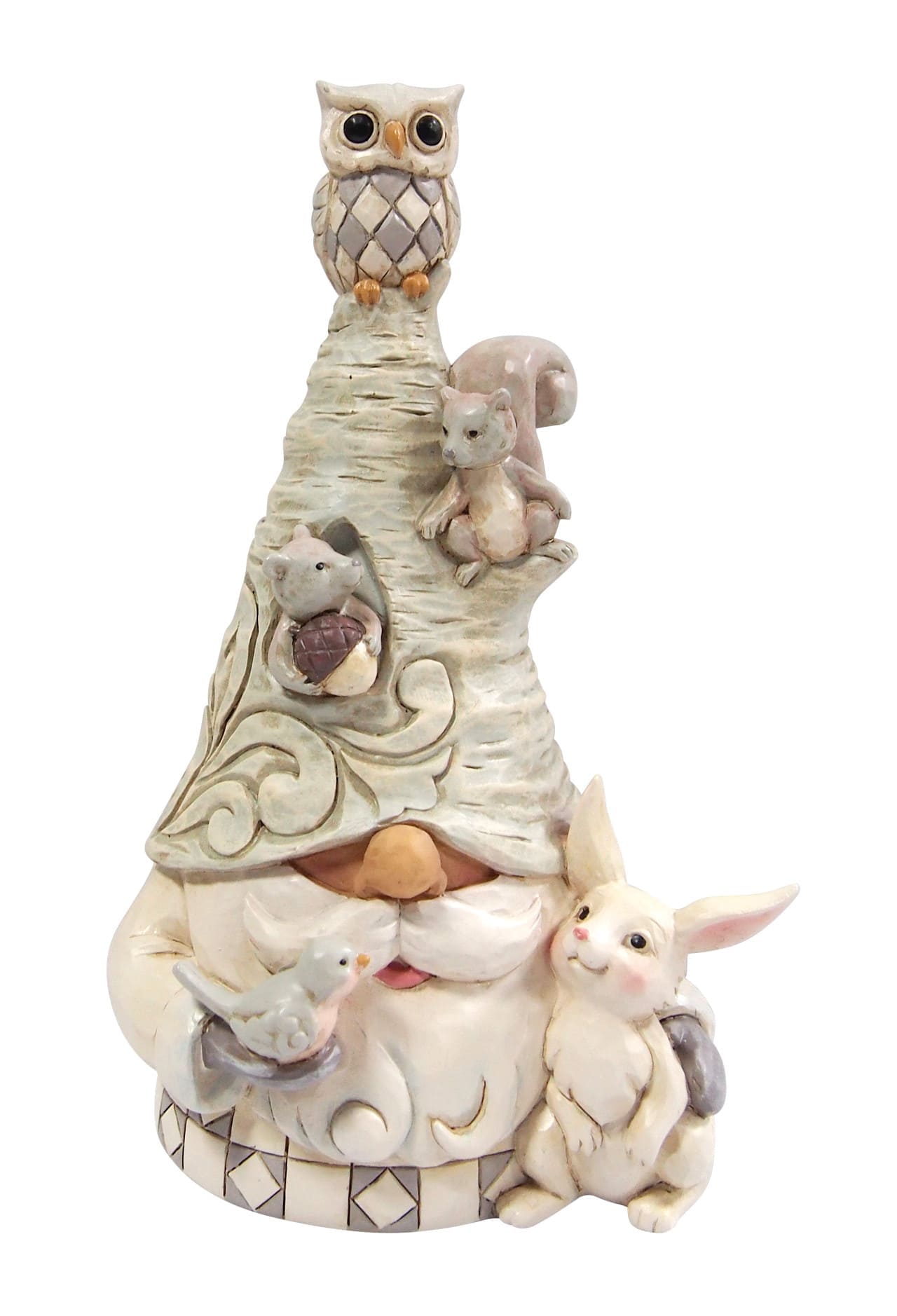 Gnome of the Winter Woods mit Tieren / Animals - Heartwood Creek by Jim Shore 6017177 Gnome of the Winter Woods mit Tieren / Animals - Heartwood Creek by Jim Shore 6017177