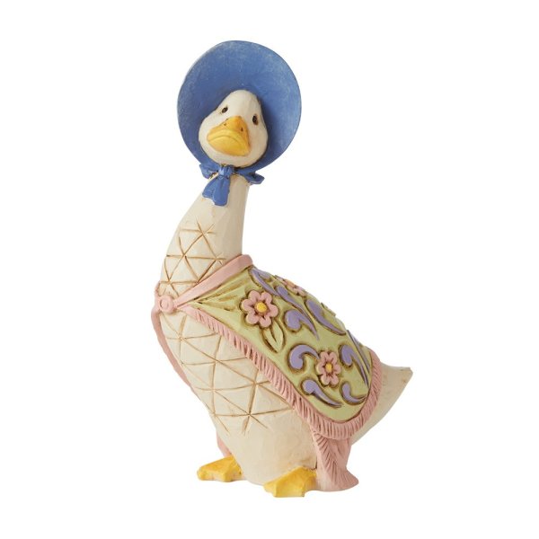 6010694a Beatrix Potter by Jim Shore, Beatrix Potter, Peter Rabbit, Peter Hase, Jemima Puddle-Duck Mini, 6010694, Jim Shore Beatrix Potter, Jim Shore Peter Rabbit