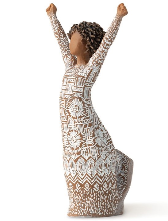 Courageous Joy / Couragierte Freude - Willow Tree by Susan Lordi 28112 Courageous Joy / Couragierte Freude - Willow Tree by Susan Lordi 28112