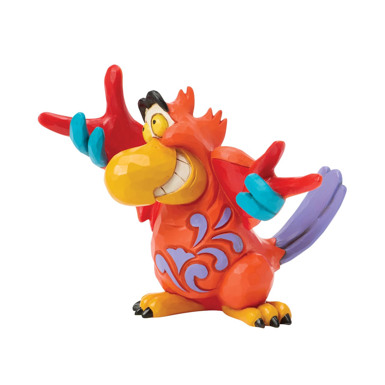 Papagei Jago / Iago Minifigur - Jafars frecher Papagei 6018927 Disney Traditions Jim Shore Disneyfigur