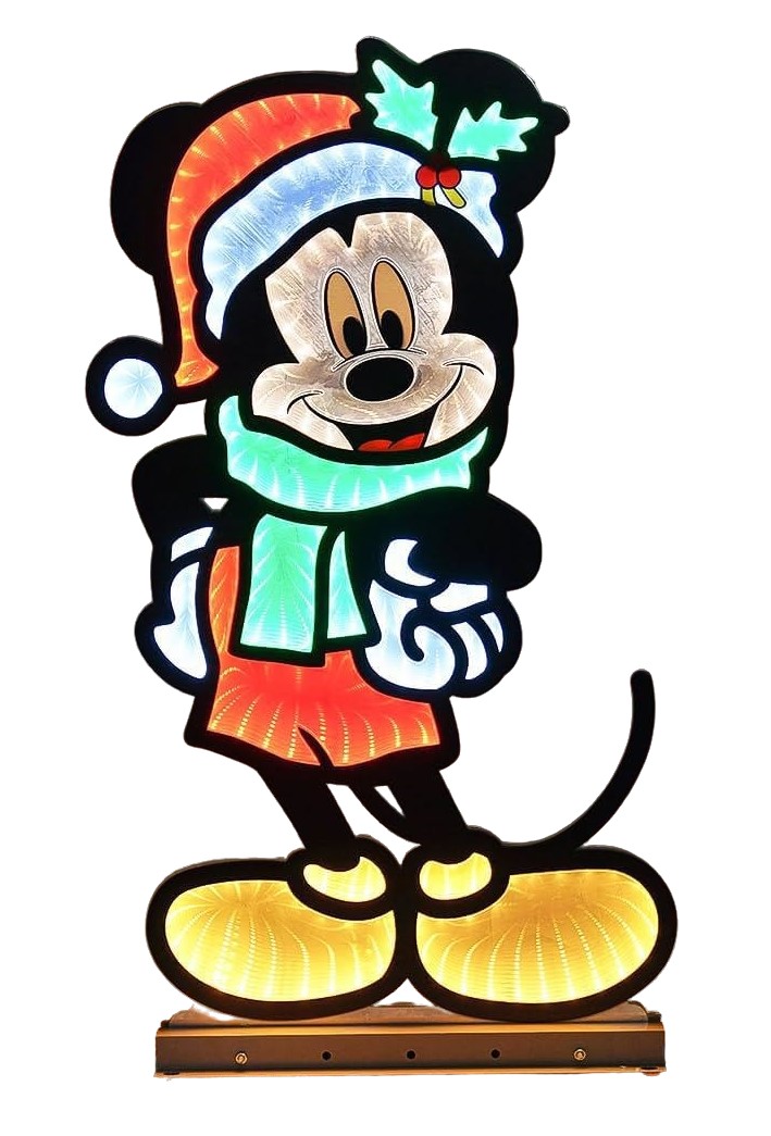 Infinity - Micky Maus 3D LED-Weihnachtsbeleuchtung | Disney Spiegellicht 40cm | Christmas Inspirations DN24507 Infinity - Micky Maus 3D LED-Weihnachtsbeleuchtung | Disney Spiegellicht 40cm | Christmas Inspirations DN24507