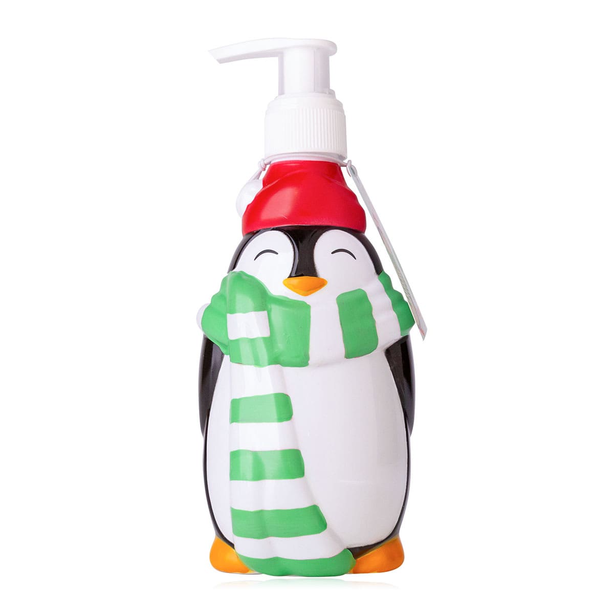 8160185 Accentra Seifenspender Pinguin, Flüssigseife, Weihnachtsseife, Weihnachtgeschenk, Mitbringsel, 8160185, Pumpspender Penguin