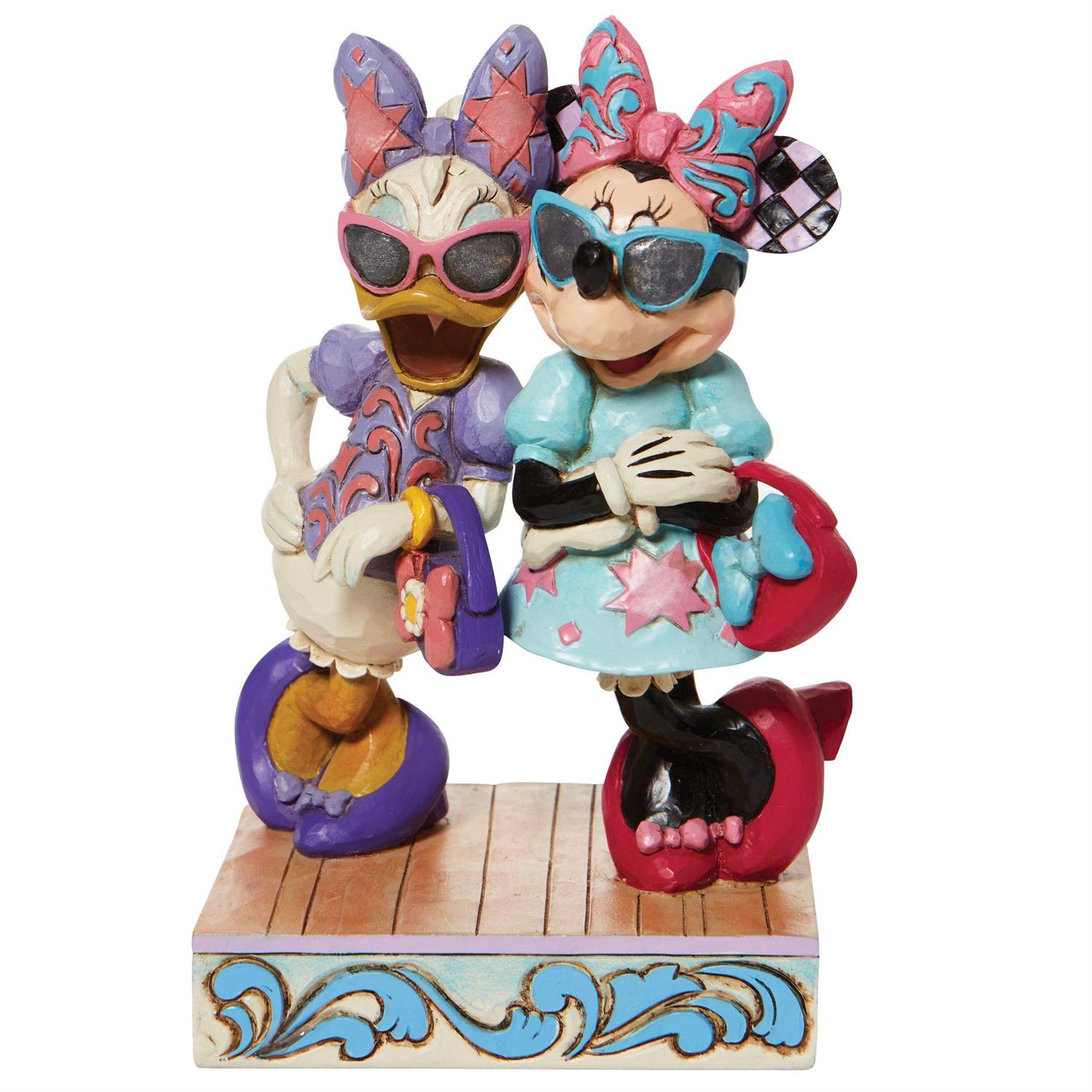 6010089-a Jim Shore, Disney Traditions, Jim Shore Disney Traditions, 6010089, Fashionistas Minnie & Daisy Fashionable Friends, Jim Shore Disney, Jim Shore Minnie, Jim Shore Disney, Walt Disney Daisy, Jim Shore Daisy