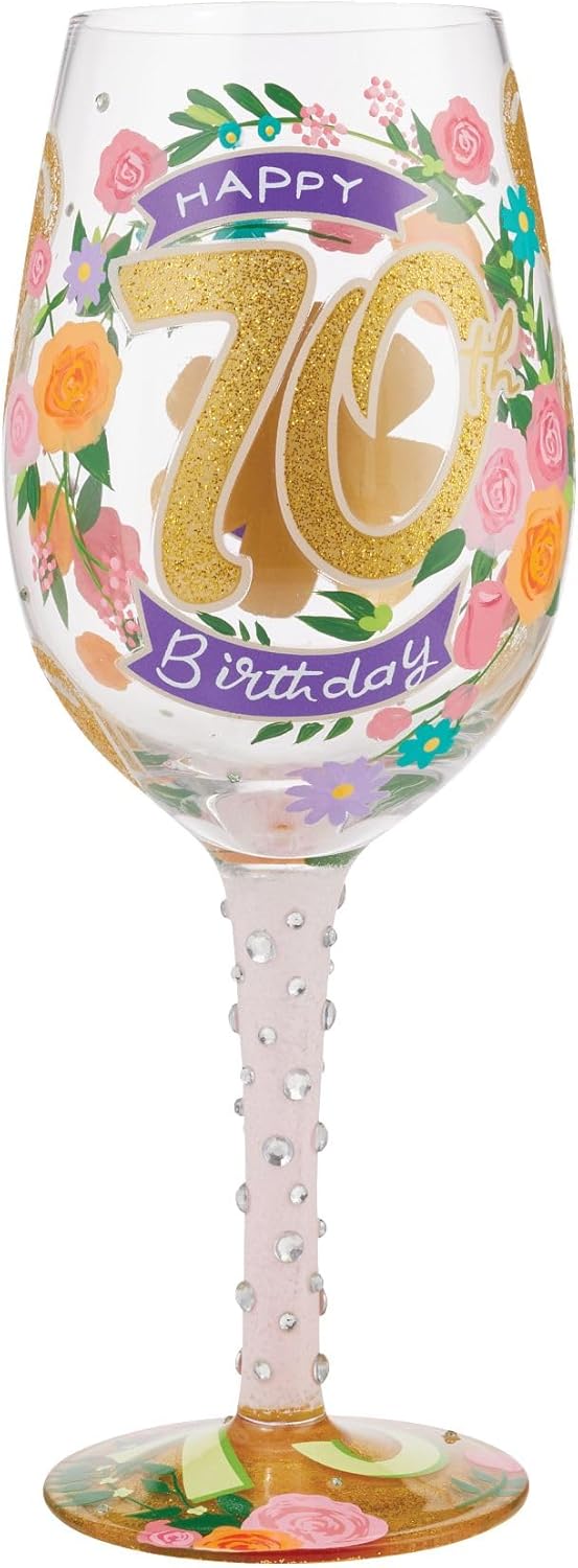 Geburtstagsglas - Happy 70th Birthday - Herzlichen Glückwunsch zum 70. Geburtstag - Lolita Weinglas 6010654 Geburtstagsglas - Happy 70th Birthday - Herzlichen Glückwunsch zum 70. Geburtstag - Lolita Weinglas 6010654