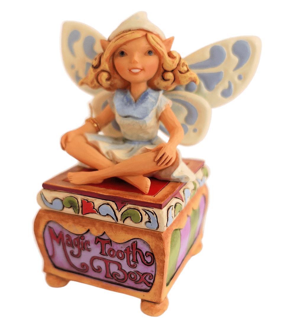 Fairy - I'll Trade Ya Fee / Elfe Jim Shore Heartwood Creek 4020471 Fairy - I'll Trade Ya Fee / Elfe Jim Shore Heartwood Creek 4020471
