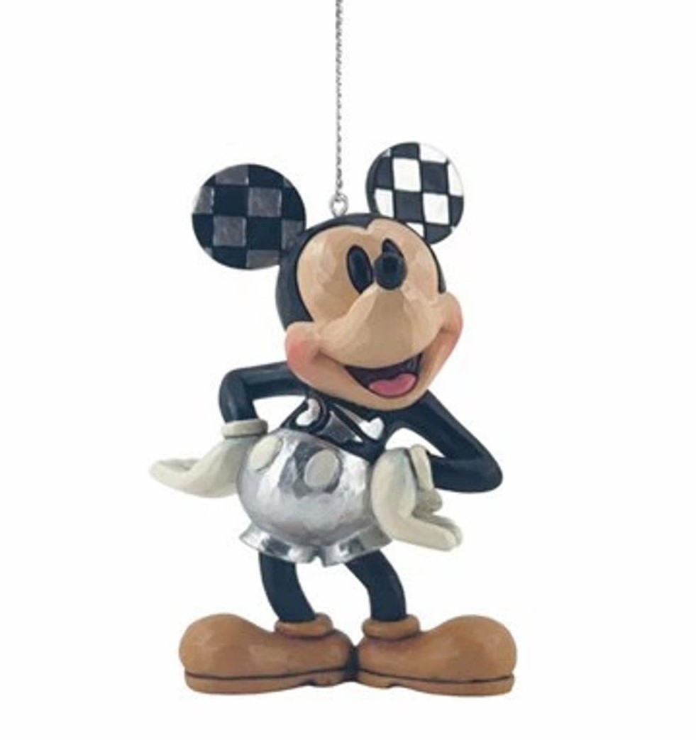 6013808 Disney Traditions, Jim Shore, Disney Traditions by Jim Shore, 6013808, 100 Jahre Disney Micky Maus, 100 years Disney Mickey Mouse Ornament, Jim Shore Disneyfigur