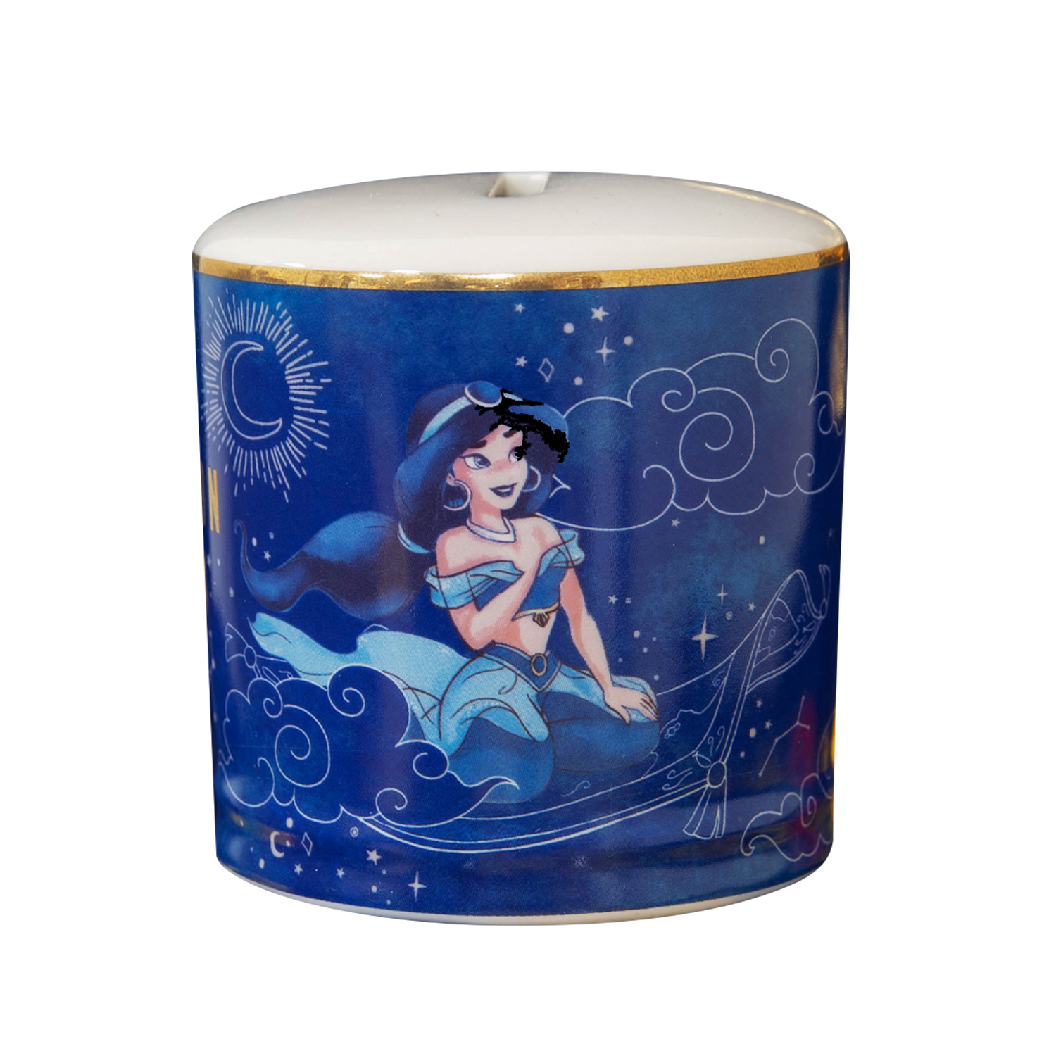 di641_t4 Widdop, Disney by Widdop, DIsney Classic, Walt Disney Disneyfigur, Disney Figur, Disney Magical Moments, Jasmin, Jasmine, Aladdin, Keramikspardose, Spardose, Money Bank, DI641