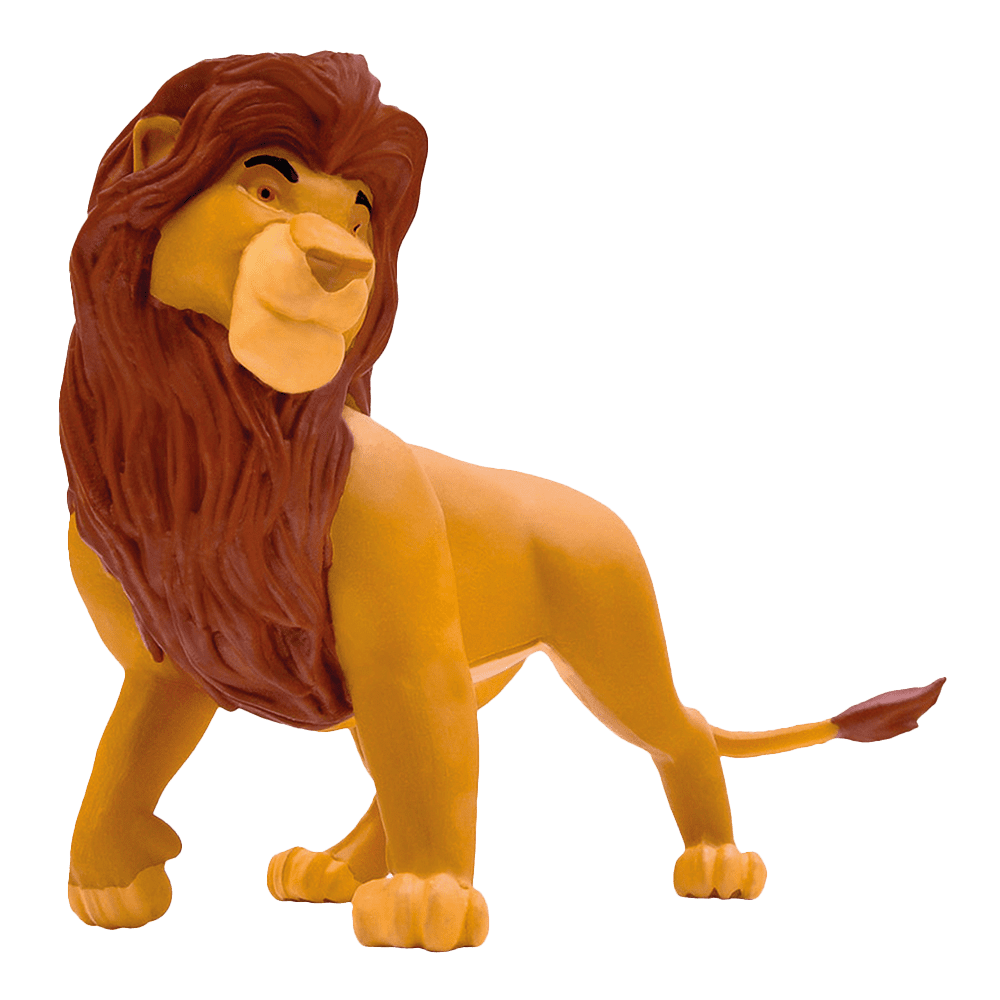 12257a Bullyland, Bullyworld, Disney, König der Löwen, Löwenkönig Mufasa, The Lion King, Disneyfigur, Spielfigur, Tortenfigur