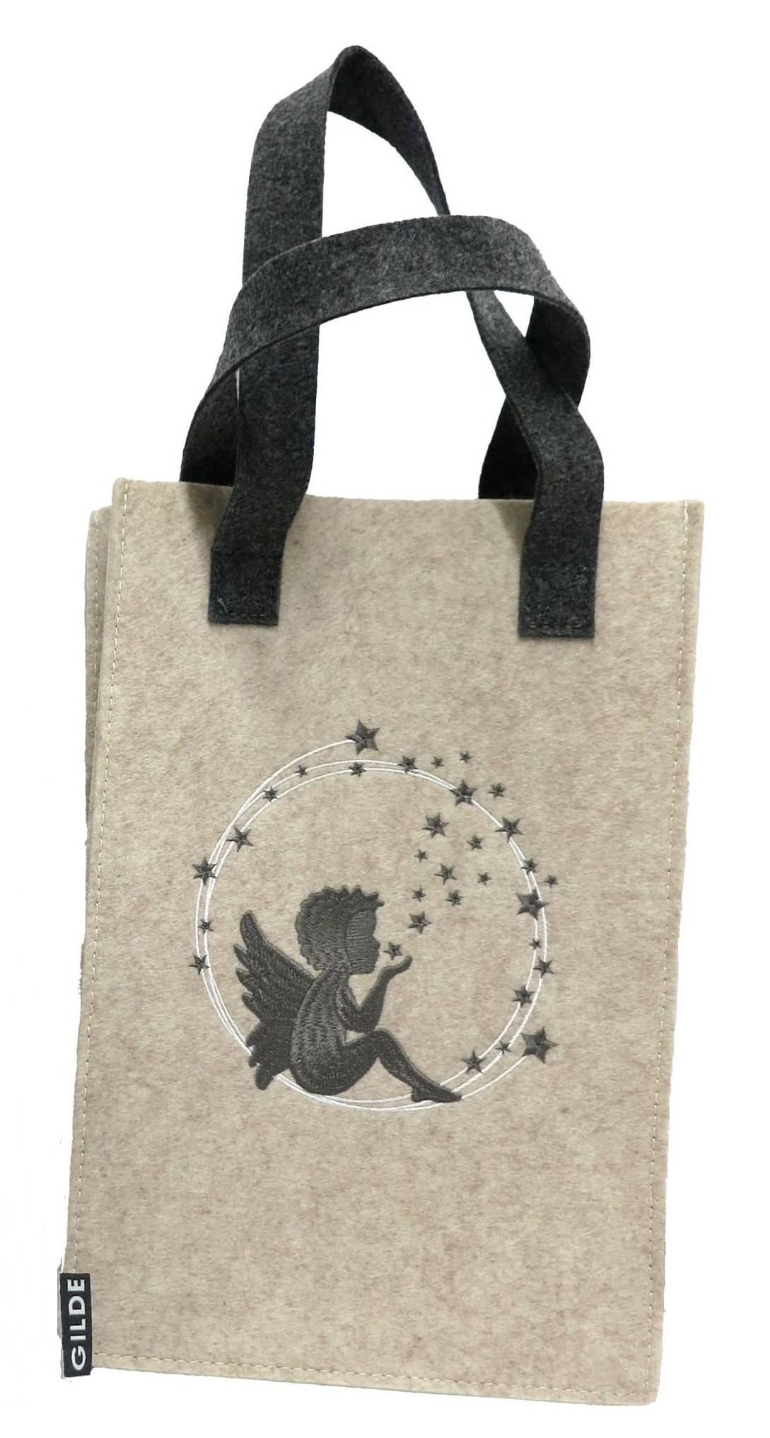 Engelszauber - Geschenktasche Engel beige 59833 - Gilde Geschenktasche / Geschenktüte Engel mit Sternen Engelszauber - Geschenktasche Engel beige 59833 - Gilde Geschenktasche / Geschenktüte Engel mit Sternen