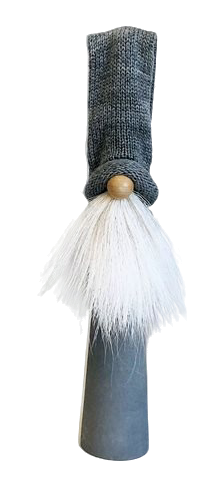 Langer Wichtel Mauno, medium grau mit grauer Mütze - nordischer Wichtel Langer Wichtel Mauno, medium grau mit grauer Mütze - nordischer Wichtel