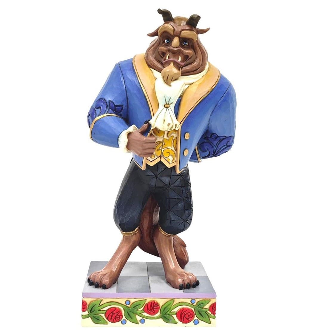 6016339 Jim Shore, Disney Traditions, Jim Shore Disneyfigur, A Prince Within Beast, Beauty & the Beast, Schöne und das Biest, Im Inneren ein Prinz, Jim Shore Figur, 6016339