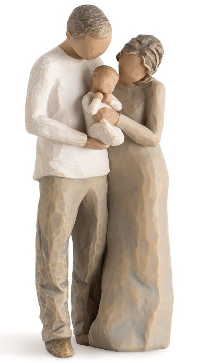 We Are Three - Wir sind Drei / Willow Tree Figur Susan Lordi 27268 We Are Three - Wir sind Drei / Willow Tree Figur Susan Lordi 27268