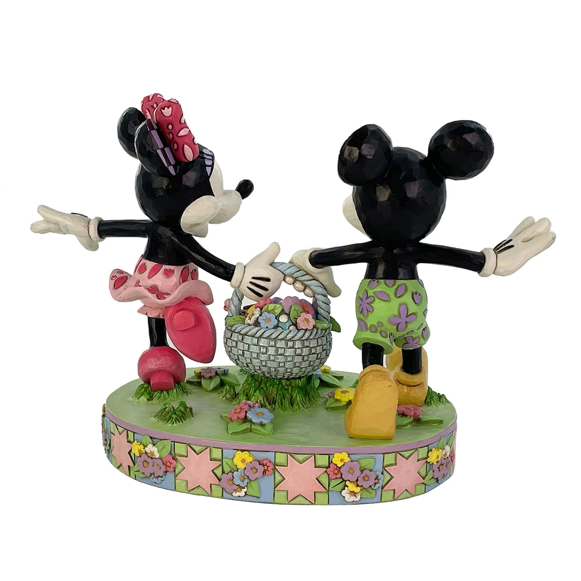 Egg-citing Egg Hunt Mickey & Minnie Osterfigur 6019897 Disney Traditions Jim Shore Disney Figur