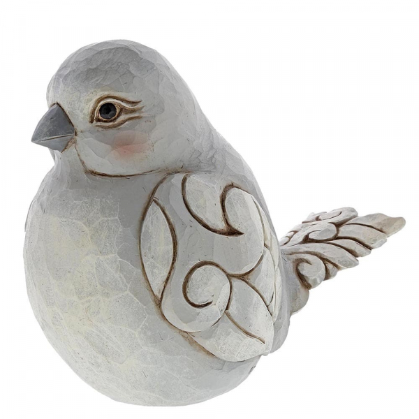 hc-6003630a Heartwood Creek, Jim Shore, Charming Chirper, Charmanter Zwitscherer, Vogel, Bird