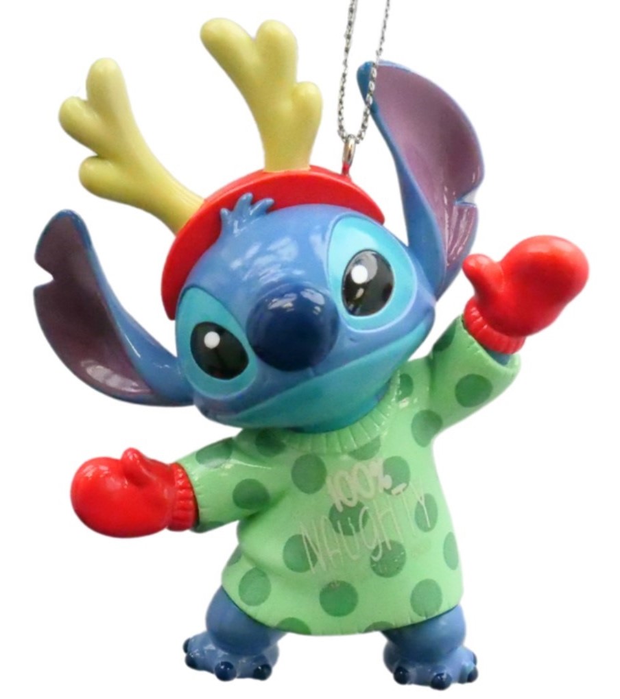 Weihnachtsornament Stitch mit Christmas Jumper - DN25107 - Christmas Inspirations Disney Weihnachtsanhänger Weihnachtsornament Stitch mit Christmas Jumper - DN25107 - Christmas Inspirations Disney Weihnachtsanhänger