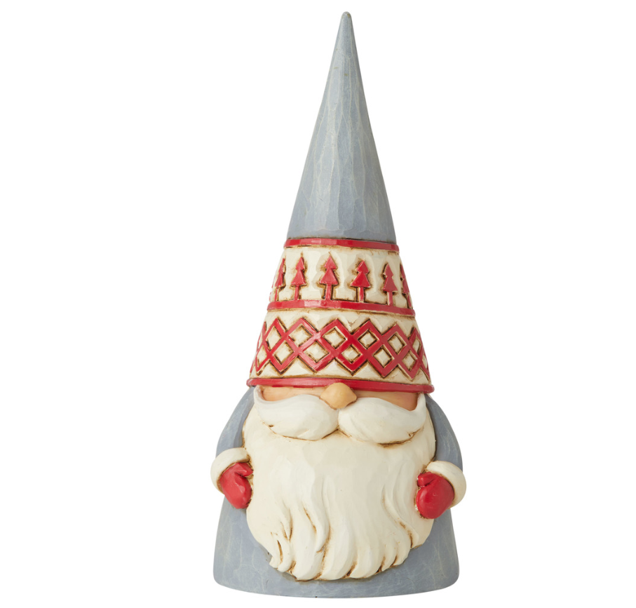 hc-6006624a Heartwood Creek, Jim Shore, Nordic Noel Santa, nordische Weihnachten, God Jul, Nordic Noel Holiday Gnome, WIchtel, Zwerg, 6006624
