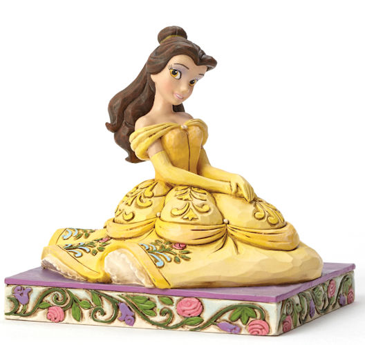 dt-4050410 Disney Traditions, Jim Shore - Be Kind Belle / Beauty & The Beast - Die Schöne und das Biest