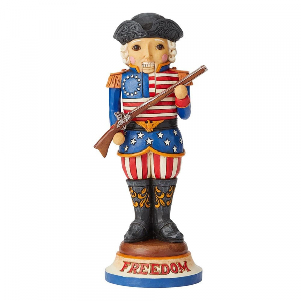 hc-6004242a Heartwood Creek, Jim Shore, Around the World, Freedom Frist and Foremost, American Nutcracker, Amerikanischer Nussknacker
