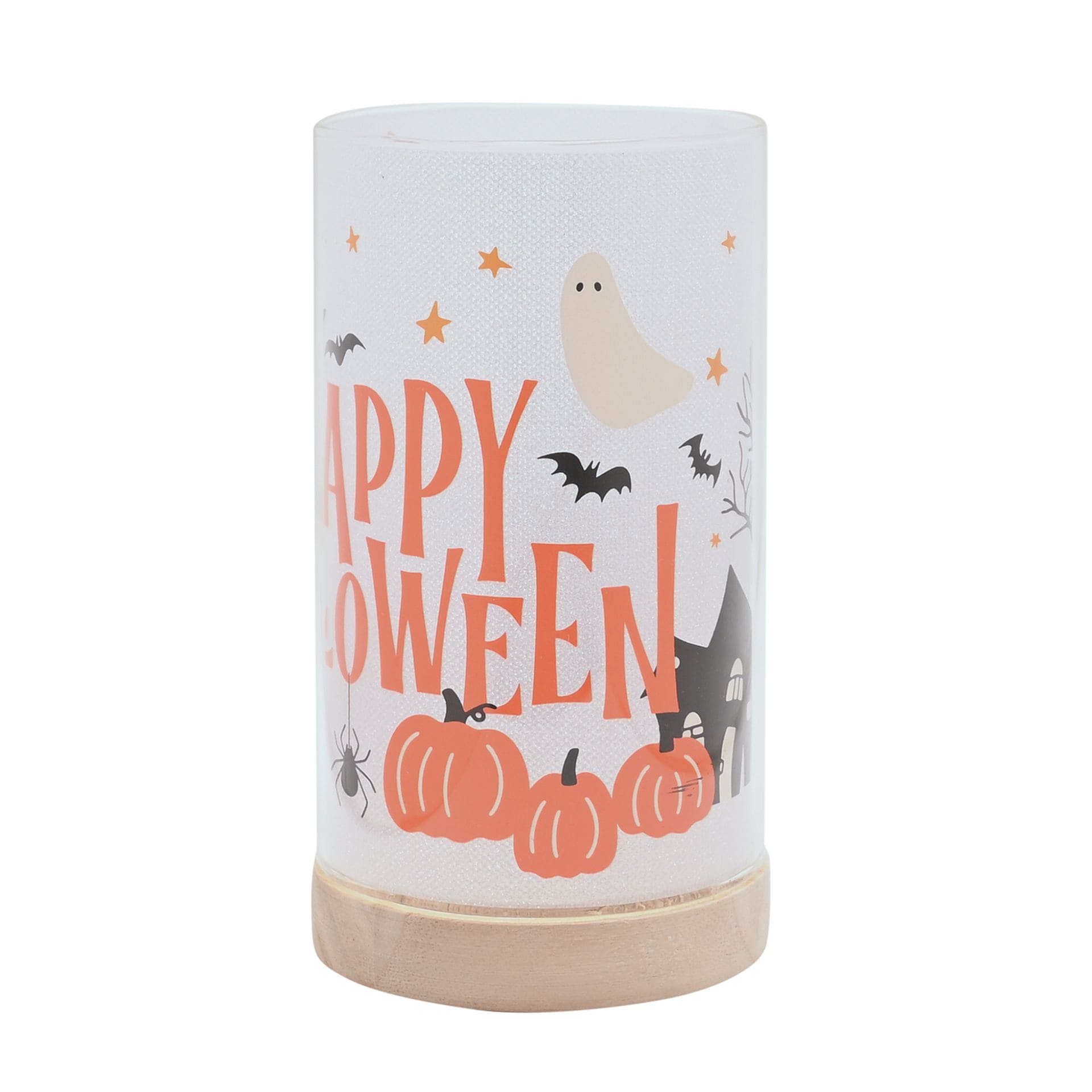hw760_t03 HW760, Halloween Tischlampe, Halloween Lampe, Light Up Tube, Happy Halloween Lampe, The Seasonal Gift Company, Hocus Pocus Novelties, Tischleuchte, Dekolampe