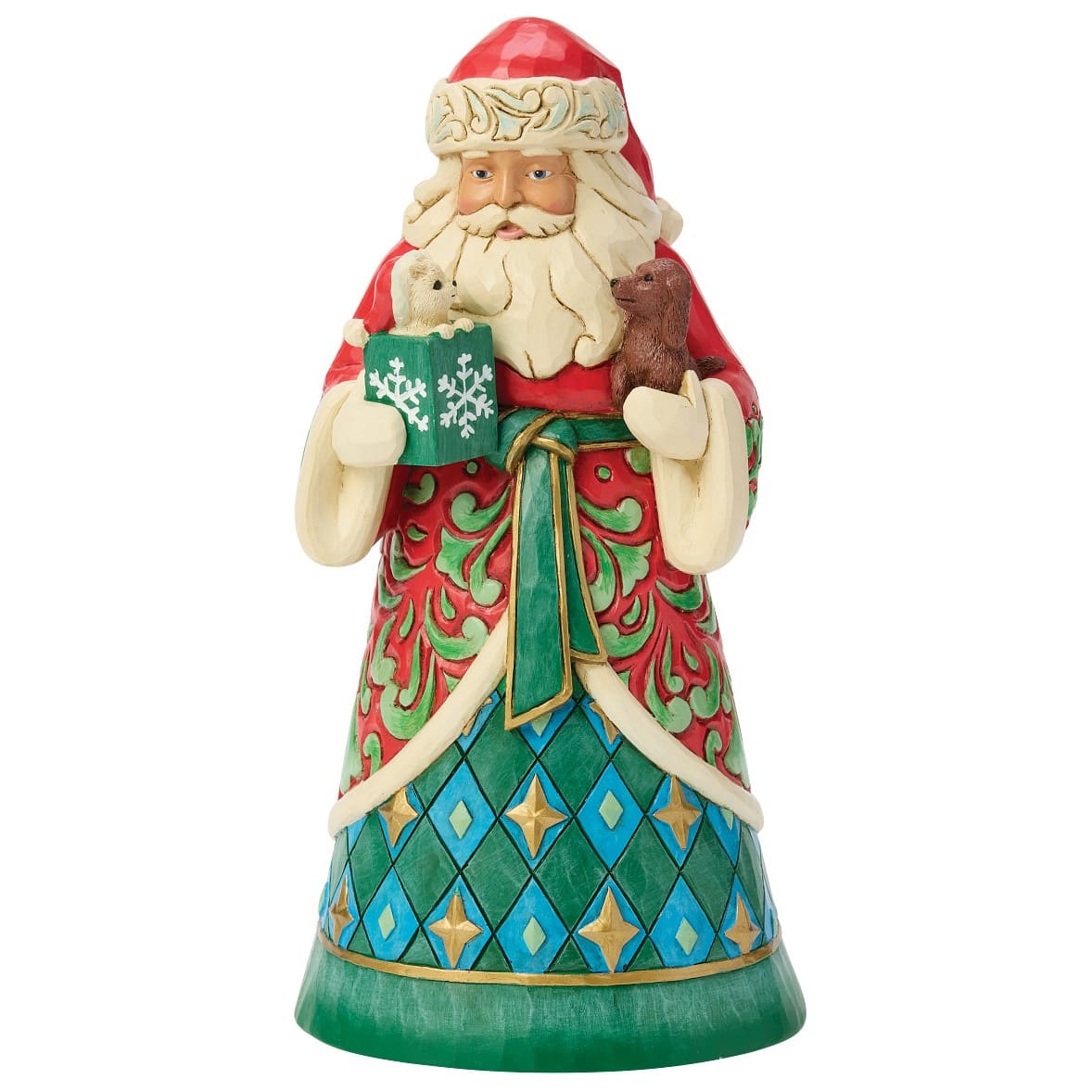 Love is the Greatest Gift Weihnachtsmann - Santa Rescue Pets  6019094 - Heartwood Creek Jim Shore Santa
