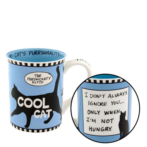 pk-4041711 Our Name is Mud, Becher, Tasse, Becher Katze, Katzenbecher, Kaffeebecher Katze, Teebecher Katze, Cool Cat Becher