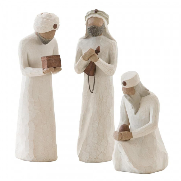 wt-26027Tm1kZg1KMdjrz Willow Tree, WillowtWillow Tree, Demdaco, 26027, Willow Tree Krippe, Susan Lordi, Angel, Engel, Skultur, Figur, Geschenk für jede Gelegenheit, Christi Geburt, Die drei heiligen Könige, The three Wise Men, Krippe, Willowtreeree, Demdaco, Susan Lordi, The T