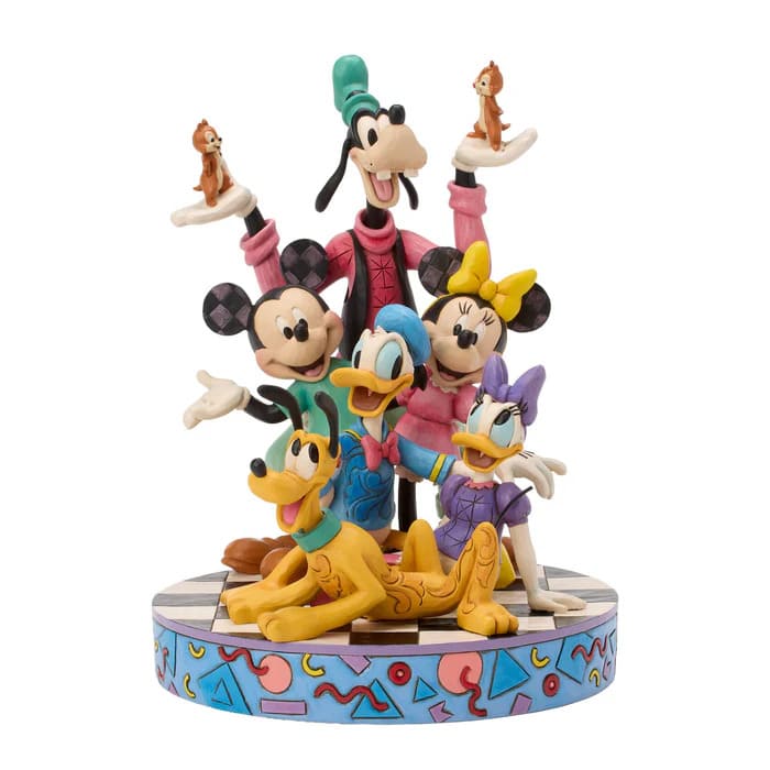 Old School Cool Mickey & Freunde Figur /  6019892 Disney Traditions Jim Shore Disneyfigur 90s Retro