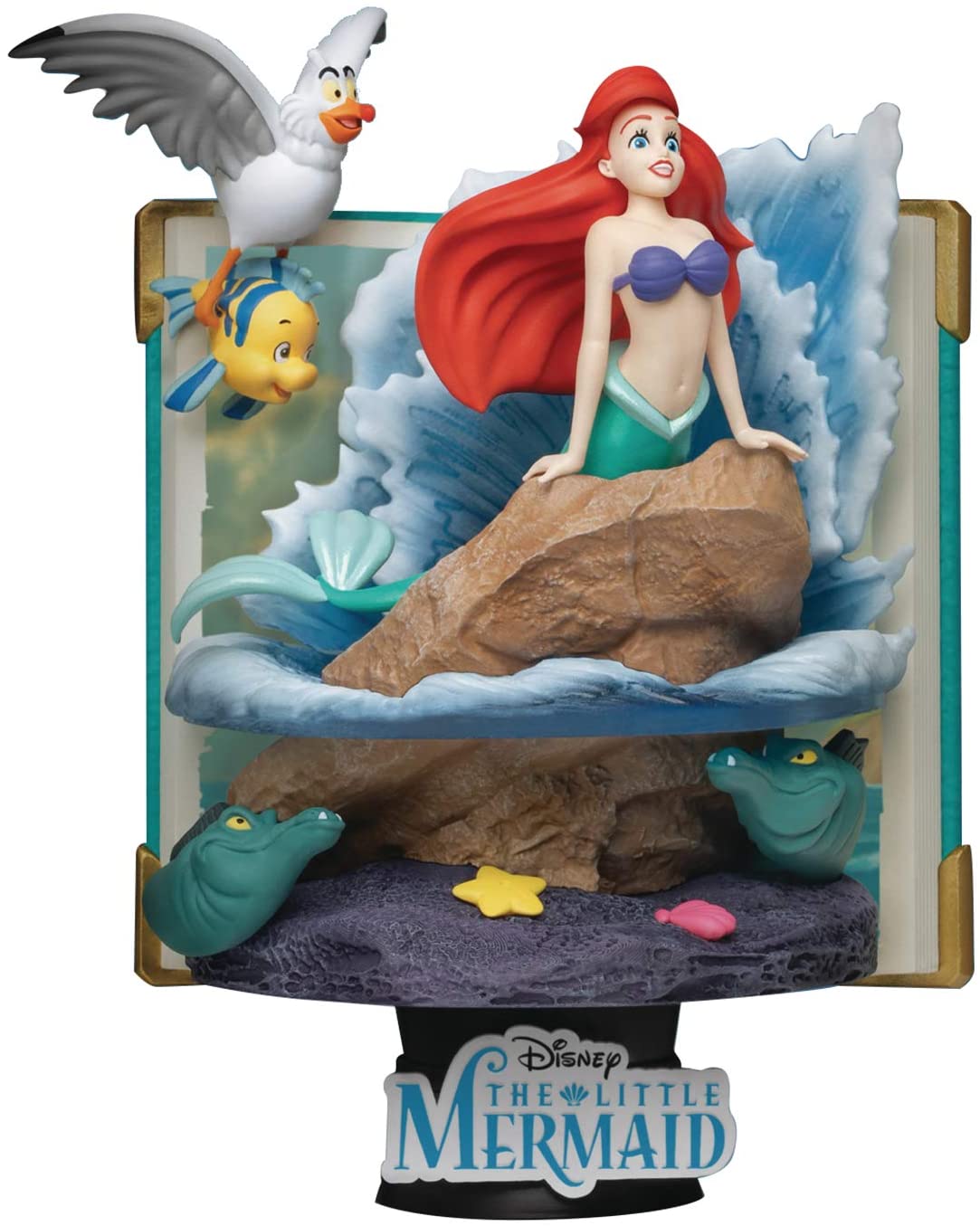 BKDDS-079 Walt Disney Figur, Beast Kingdom, Disney Beast Kingdom, Arielle, Ariel, BKDDS-079, Beast Kingdom Storybook, Beast Kingdom D-Stage Arielle, Walt Disney Arielle