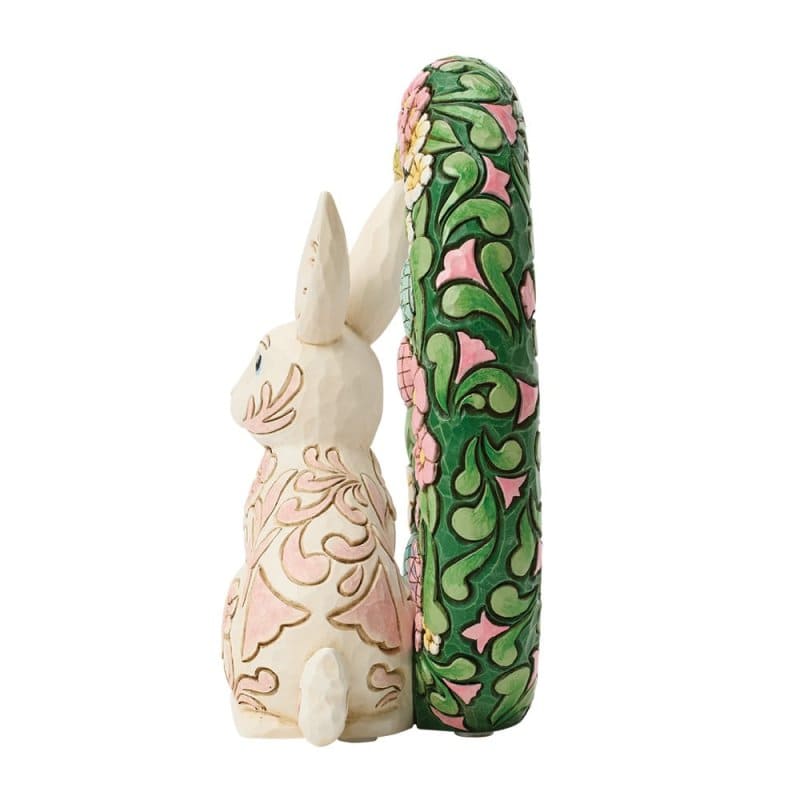 Easter Embrace Osterhase mit Osterei-Kranz - 6018742 Heartwood Creek by Jim Shore Osterhase