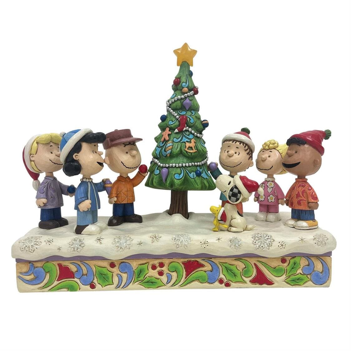 O Christmas Tree Peanuts Gang dekorieren den Weihnachtsbaum - Peanuts by Jim Shore 6017231