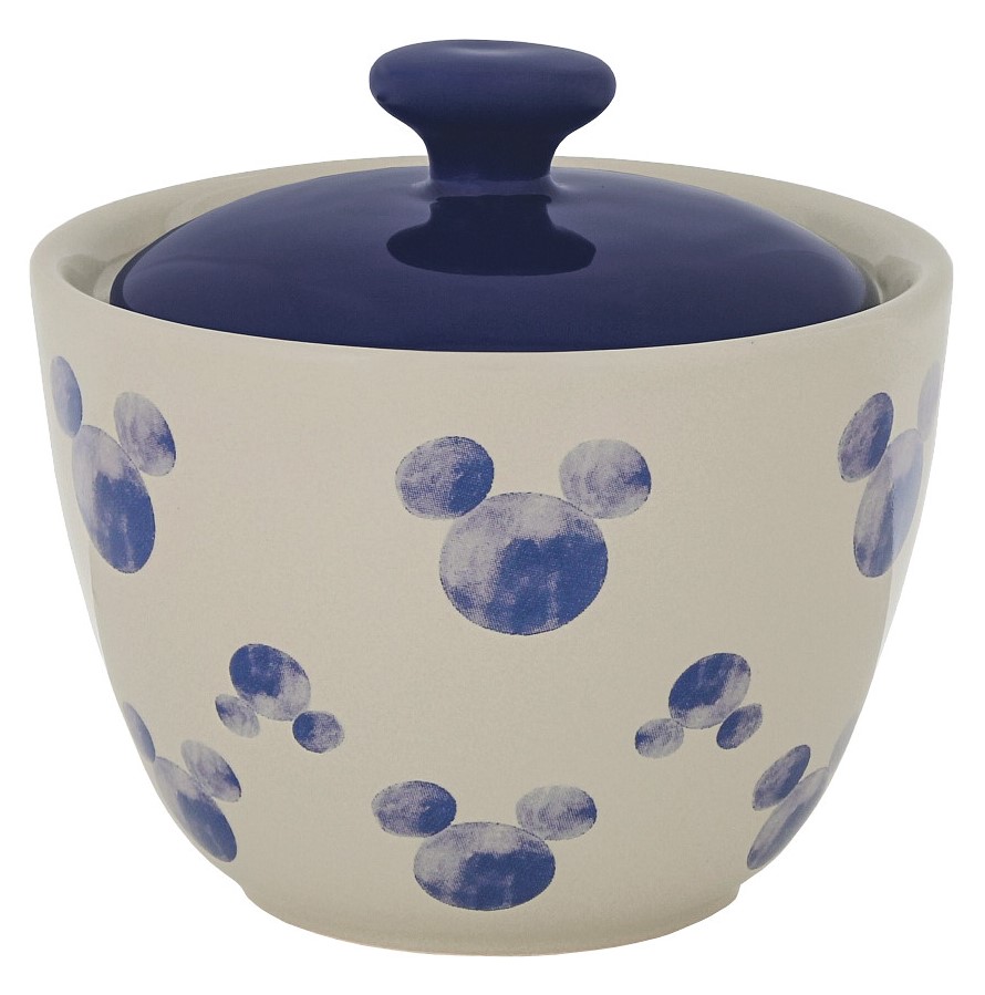 Disney Home Zuckerdose - Zuckertopf Micky Maus Alloverprint / Sugar Bowl A30831 Disney Home Zuckerdose - Zuckertopf Micky Maus Alloverprint / Sugar Bowl A30831