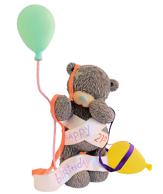 MTY-40140 Me to You, Tatty Teddy, Me To You Tatty Teddy, Collectible World Studios, 21 Today, 401401