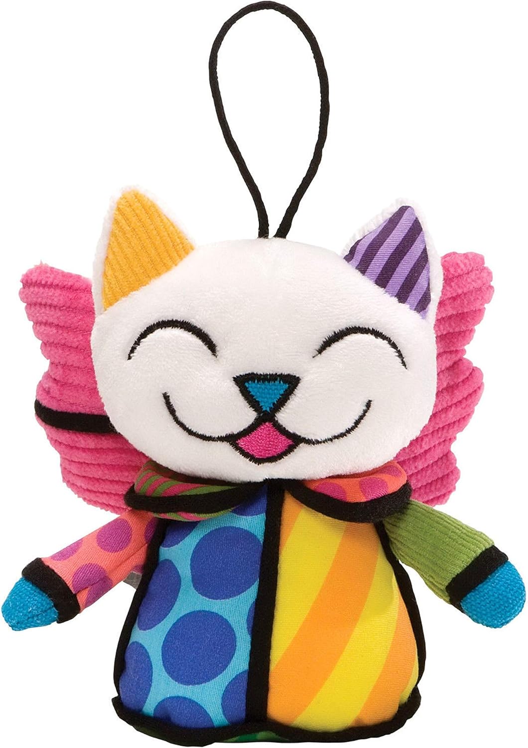 Plush Ornament - Weihnachtsengel-Katze im Britto-Stil - 4027893 Katzen-Engel / Romero Britto Plush Ornament - Weihnachtsengel-Katze im Britto-Stil - 4027893 Katzen-Engel / Romero Britto