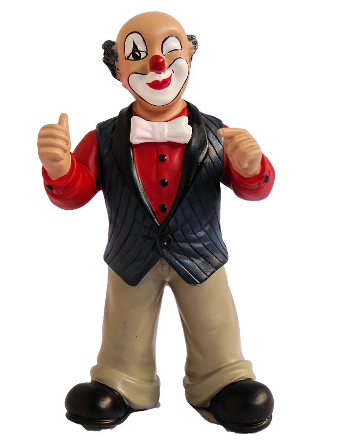 gc-35153b Gilde Handwerk, Gilde Clowns, Optimus, 35157, Gilde Clowns Comedy Collection
