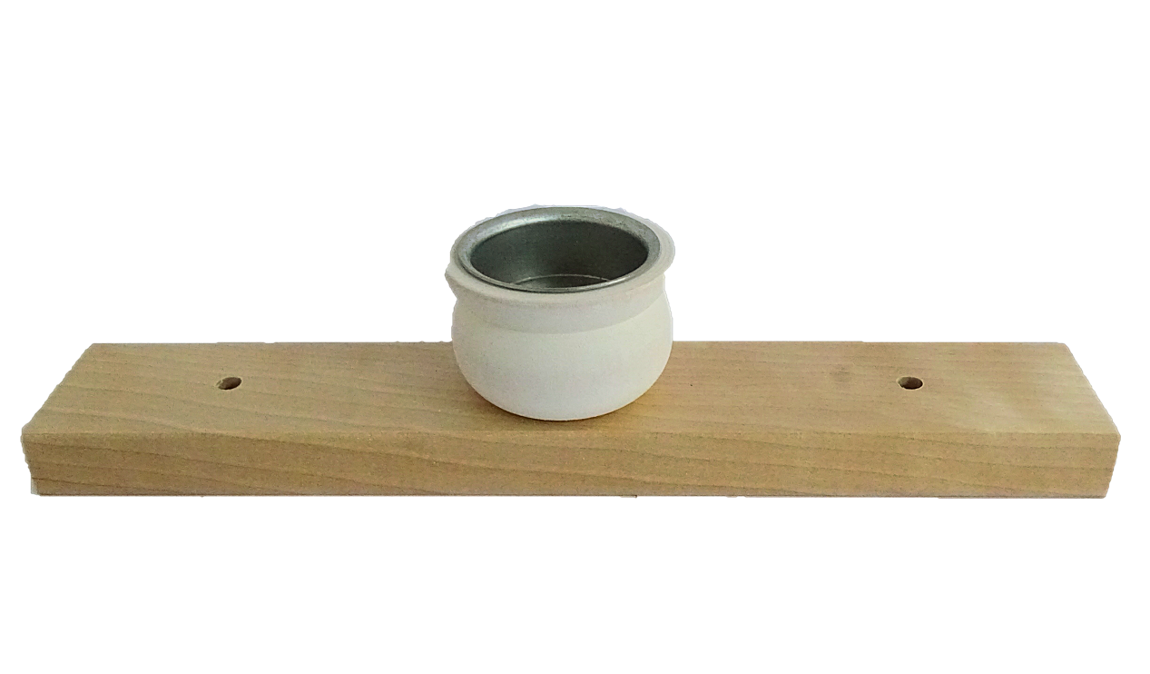 Kerzenleiste / Dekorleiste für Teelichter, weiß - Sebastian Design Kerzenleiste / Dekorleiste für Teelichter, weiß - Sebastian Design