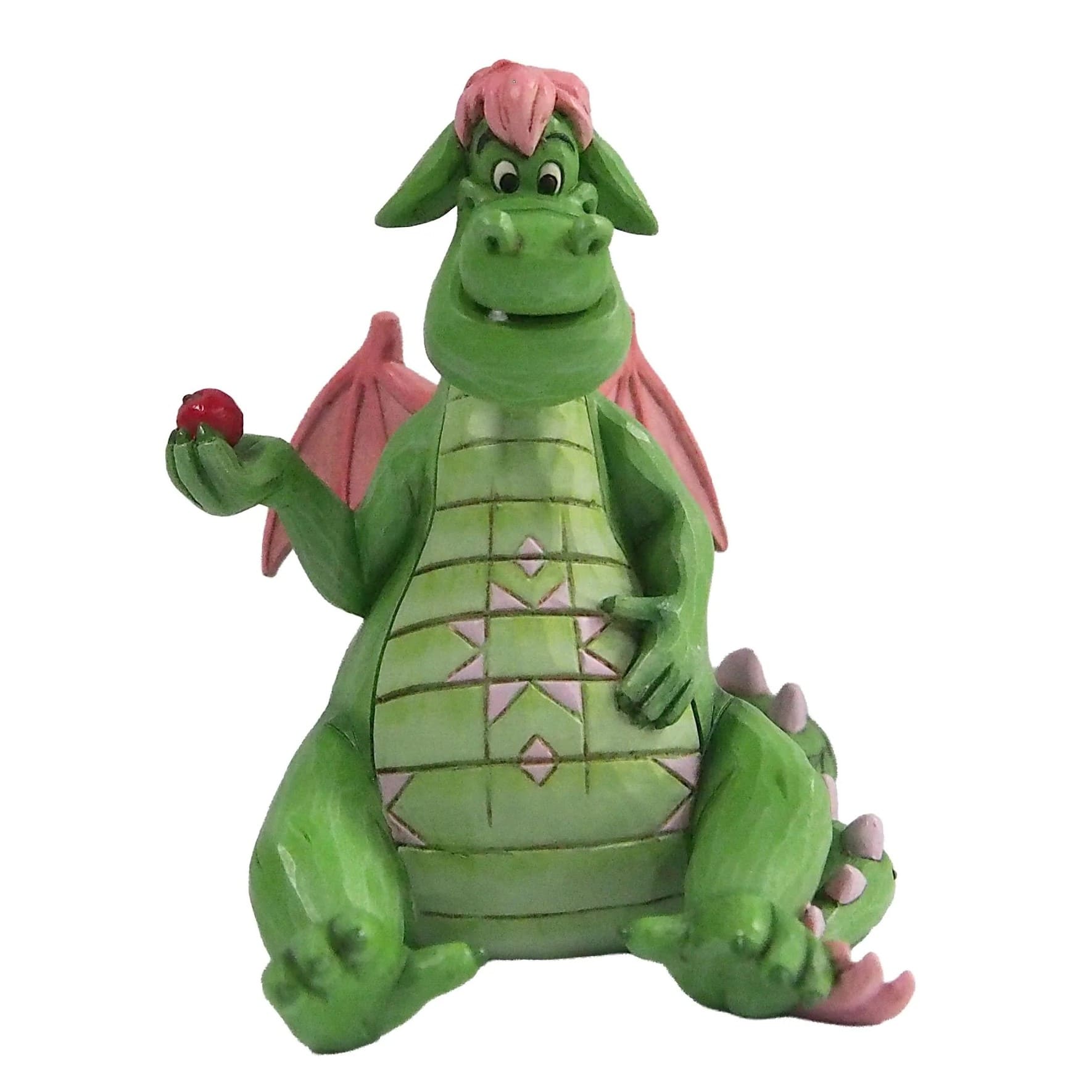 Drache Elliott das Schmunzelmonster Minifigur /  6019917 Disney Traditions Jim Shore Disneyfigur