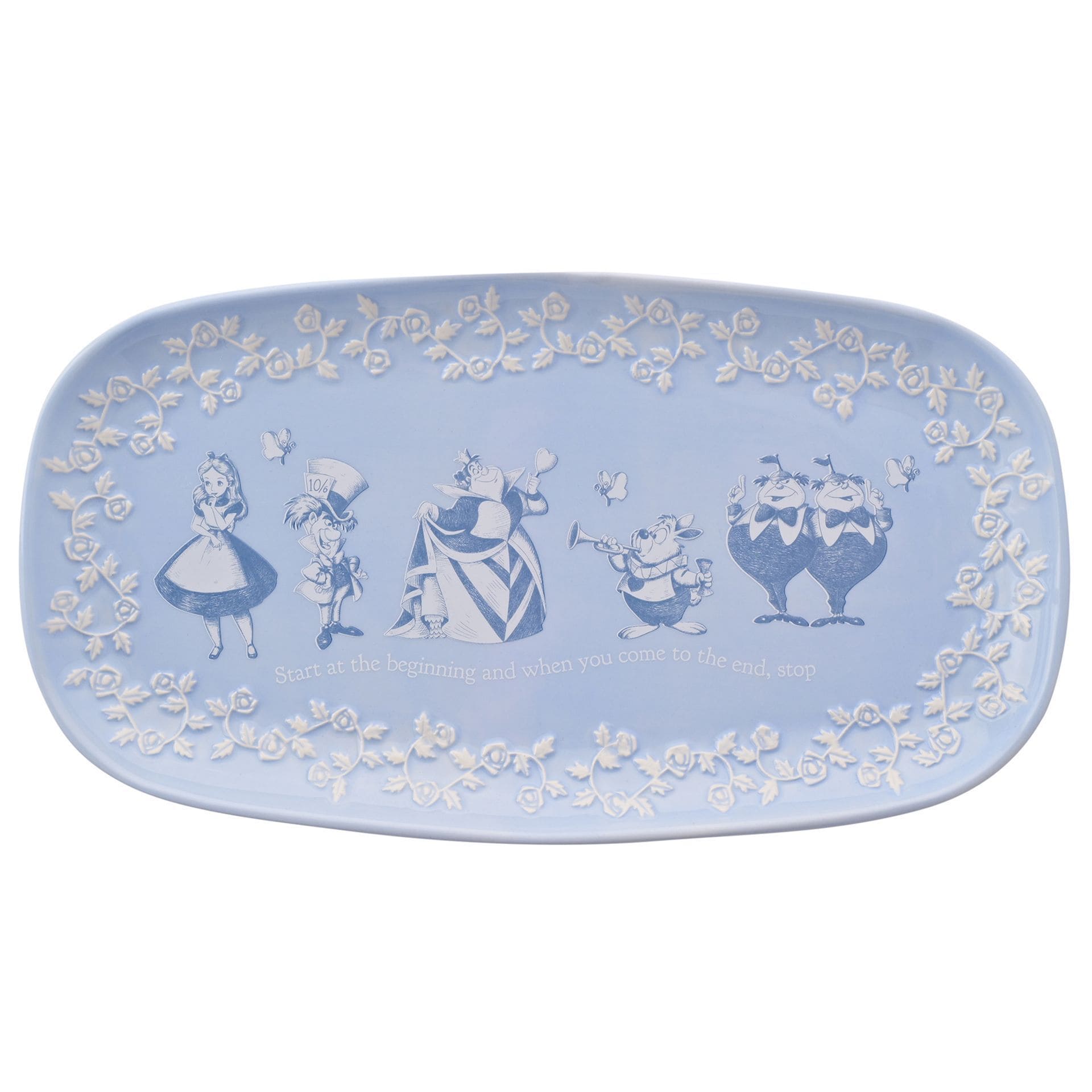 Alice Servierplatte - Alice im Wunderland Geschirr - Disney by Widdop DI2230 Alice Servierplatte - Alice im Wunderland Geschirr - Disney by Widdop DI2230