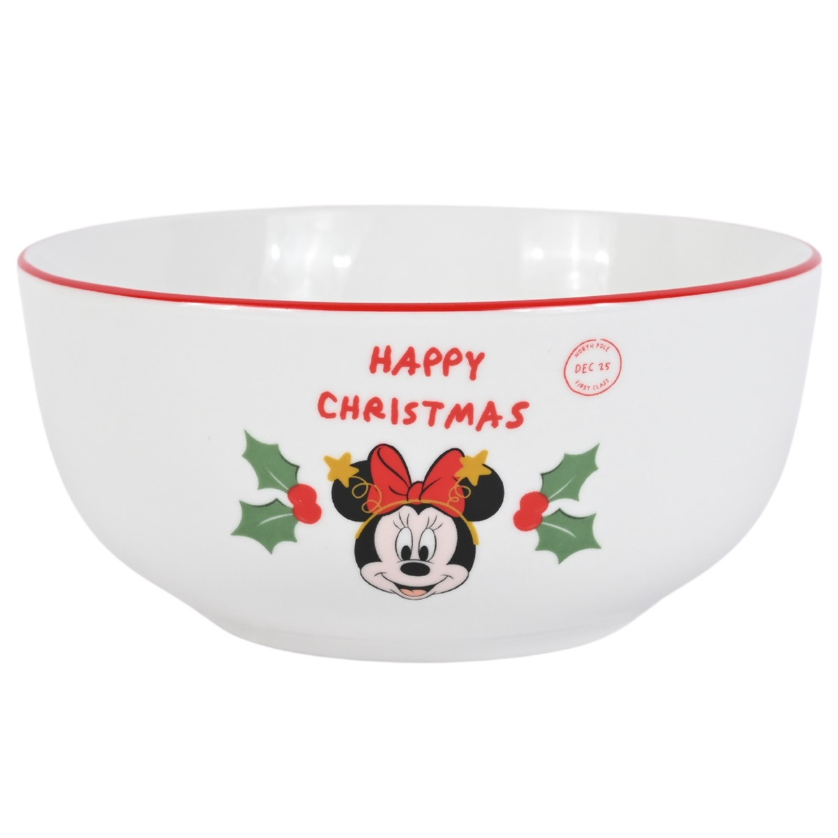 Weihnachtsgeschirr Minnie Maus Müslischale Happy Christmas – Disney Schälchen DN25332 / Christmas Inspirations Weihnachtsgeschirr Minnie Maus Müslischale Happy Christmas – Disney Schälchen DN25332 / Christmas Inspirations